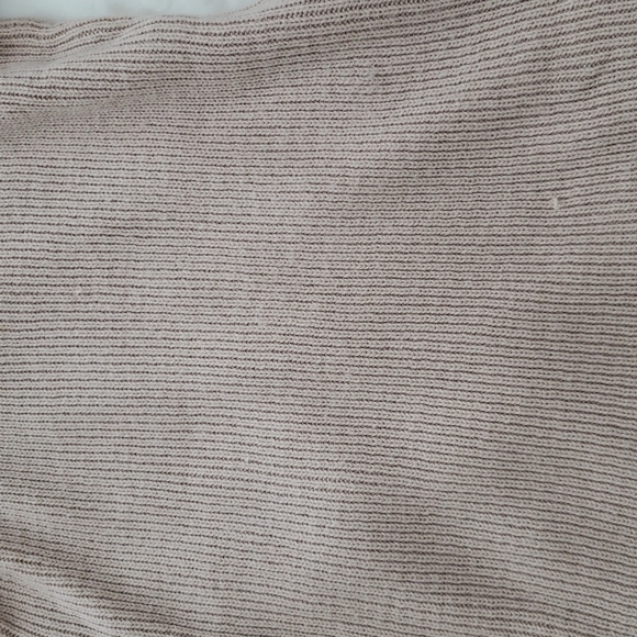 TOBI ALLISON CUFFED SLEEVE SWEATER DRESS IN ROSE - Picture 6 of 7